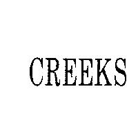CREEKS