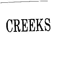 CREEKS