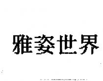 雅姿世界