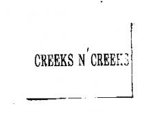 CREEKS N' CREEKS