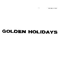 GOLDEN HOLIDAYS