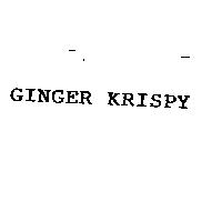 GINGER KRISPY
