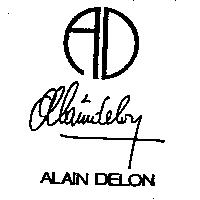 AD 及 ALAIN DELON 之簽字