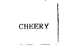 CHEERY