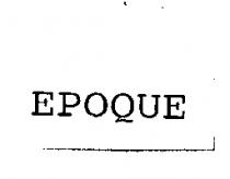 EPOQUE
