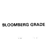 BLOOMBERG GRADE