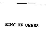 KING OF BEERS