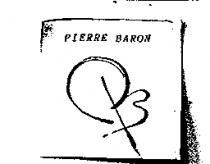 PIERRE BARON 及圖