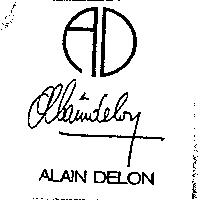 AD 及 ALAIN DELON 之簽字
