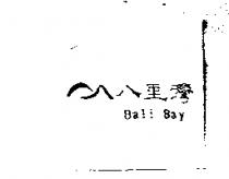 八里灣及圖 Bali Bay