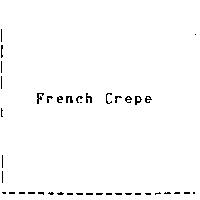 French Crepe