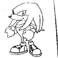KNUCKLES 卡通圖形