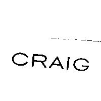 CRAIG