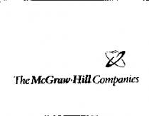 THE MCGRAW.HILL COMPANIES AND DESIGN