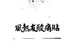 風熱友酸痛貼
