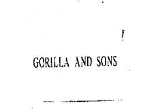 GORILLA AND SONS