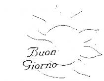 Buon giorno 及圖