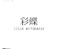 彩蝶 COLOR BUTTERFLY
