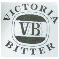 VICTORIA BITTER & VB label