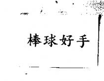 棒球好手