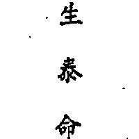 生泰命 CENTRUM IN CHINESE CHARACTERS 