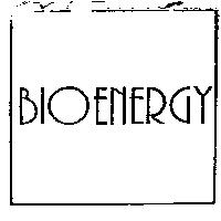 BIOENERGY