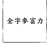 金字麥富力