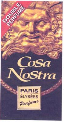 double, perfume, cosa nostra, cosa, nostra, paris, elysees, parfums