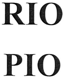 rio, pio, ріо