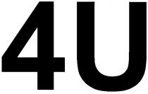 4u, 4, u