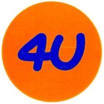 4u, 4, u