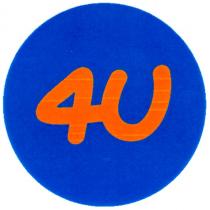 4u, 4, u