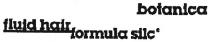 botanica, fluid hair, fluid, hair, formula silc, formula, silc
