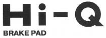 hi-q brake pad, hi-q, hi, q, brake pad, brake, pad