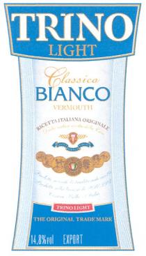 trino light, trino, light, classico bianco vermouth, classico, bianco, vermouth, ricetta italiana originale, ricetta, italiana, originale, t, the original trade mark, the, original, trade, mark, export, т