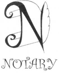 n, notary