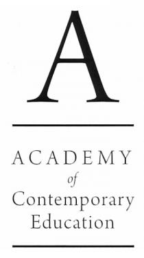 а, a, academy of contemporary education, academy, contemporary, education
