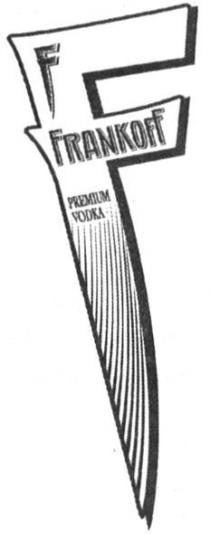 frankoff, f, premium vodka, premium, vodka