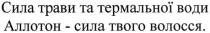 сила трави та термальної води аллотон-сила твого волосся, сила, трави, термальної, води, волосся