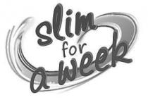 slim for a week, slim, week