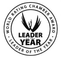 world rating chamber award, world, rating, chamber, awards, leader of the year, leader, year