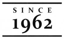since 1962, since, 1962