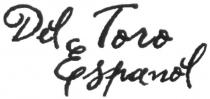 del toro espanol, del, toro, espanol