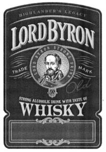lordbyron, lord, byron, trade mark, trade, mark, highlander`s legacy, highlanders, legacy, old, strong alcoholic drink with taste of whisky, strong, alcoholic, drink, taste, whisky, lord byron strong drink, strong
