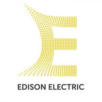 edison electric, edison, electric, e, е