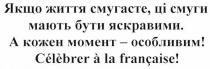 якщо життя смугасте, ці смуги мають бути яскравими, життя, смугасте, смуги, мають, яскравими, а кожен момент-особливим!, кожен, момент, особливим, celebrer a la francaise!, celebrer, francaise