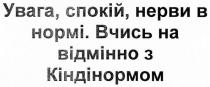 увага, спокій, нерви в нормі, увага, спокій, нерви, нормі, вчись на відмінно с кіндінормом, вчись, відмінно, кіндінормом