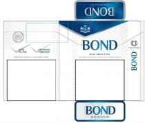 street bond, street, bond, blue selection, blue, selection, international quality since 1902, international, quality, since, 1902, firm filter, firm, filter, imported tobacco, imported, tobacco, trusted quality in every pack, trusted, quality, every, pack