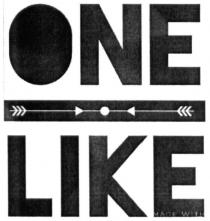 one like, one, like