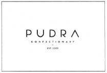 pudra confectionary est 2005; pudra; confectionary; est; 2005